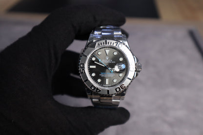 رولكس ياخت ماستر كلين طبق الأصل ماكينة سويسري