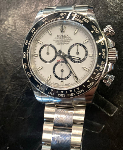 رولكس دايتونا باندا - كلين طبق الأصل و ماكينة سويسري نفس التعقيدات طبق الأصل كوزموجراف