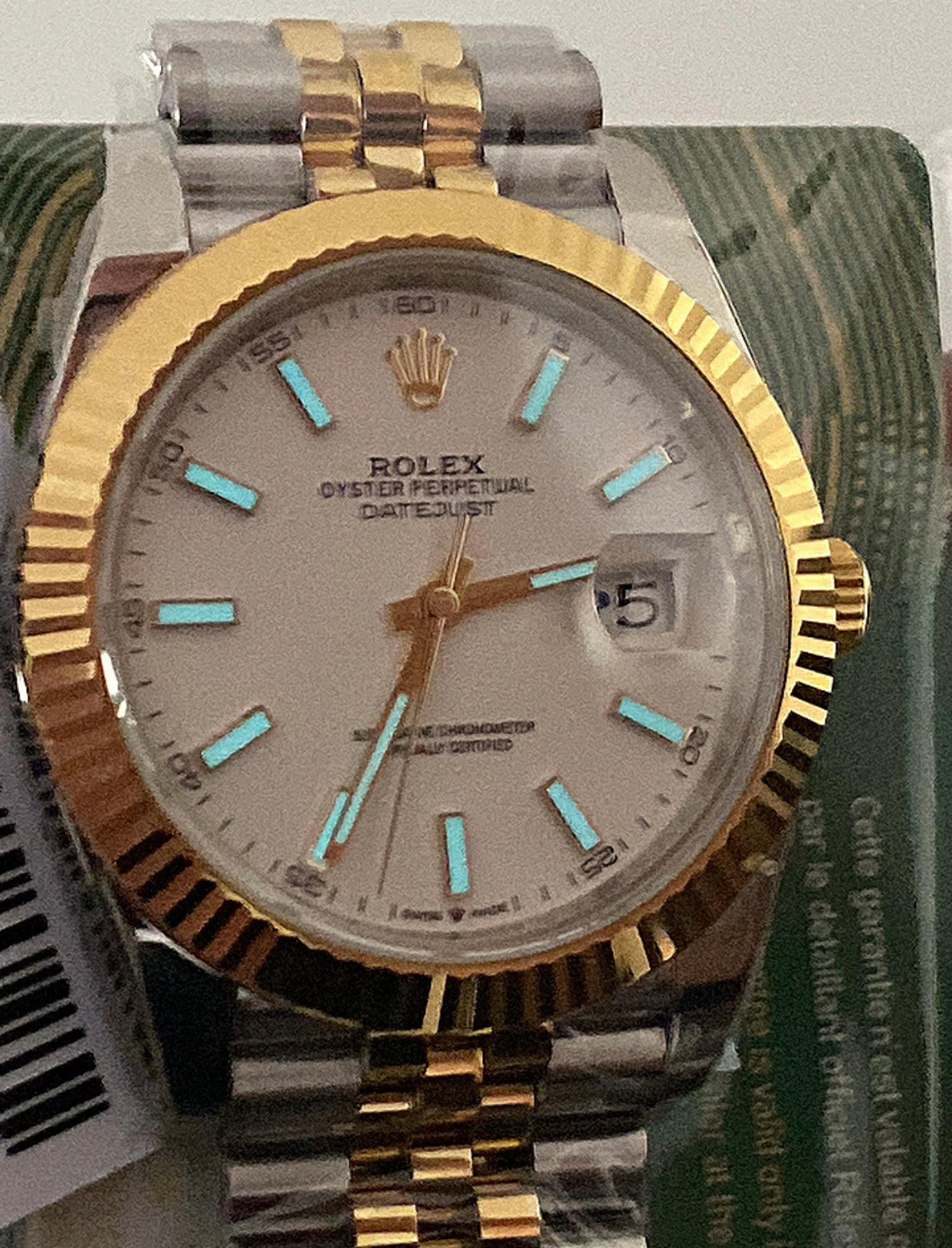41 mm رولكس داي جست كلين ٢٠٢٣ -  قطعة واحدة