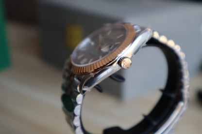 رولكس دايت جاست كلين - تو تون ٢٠٢٤ طبق الأصل طلاء ذهب عيار ١٨