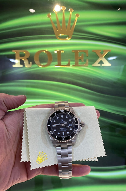 41 mm رولكس سابمارينر اسود اصدار ٢٠٢٤ كلين تايتل + الكارد الذكي الجديد