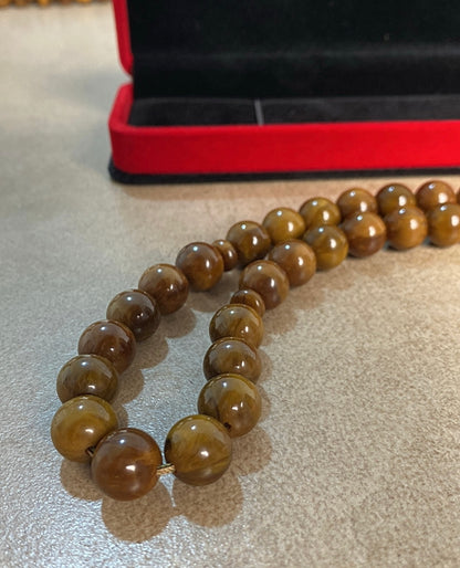 سبحة حجر سندلوس نقي ١٠٠٪؜  S23- متوفر قطعة واحدة من هذا التصميم