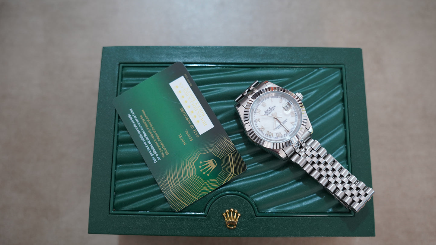 41 mm رولكس داي جست سلڤر ابيض سوبر كواليتي
