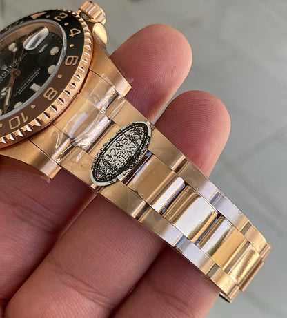 رولكس جي ام تي رووت بيير / كلين طبق الأصل ماكينة سويسري طبق الأصل حبة وتحدة