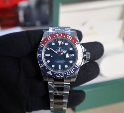 رولكس ببسي كلين - أويستر طبق الأصل سيراميك و ستانلس ٩٠٤ وماكينة سويسري