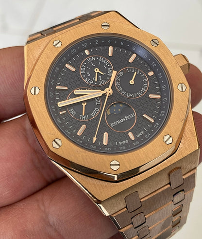 AP Perpetual Calendar- قطعة واحدة جراند ماستر