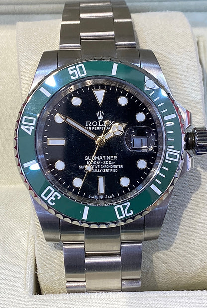 41 mm رولكس ستاربكس اصدار ٢٠٢٤ كلين تايتل + الكارد الذكي الجديد