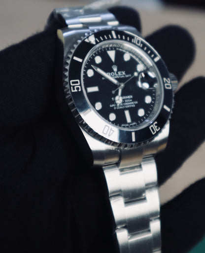 رولكس سابمارينر بلاك - كلين طبق الأصل لا تميز ابدا عن الاصلية