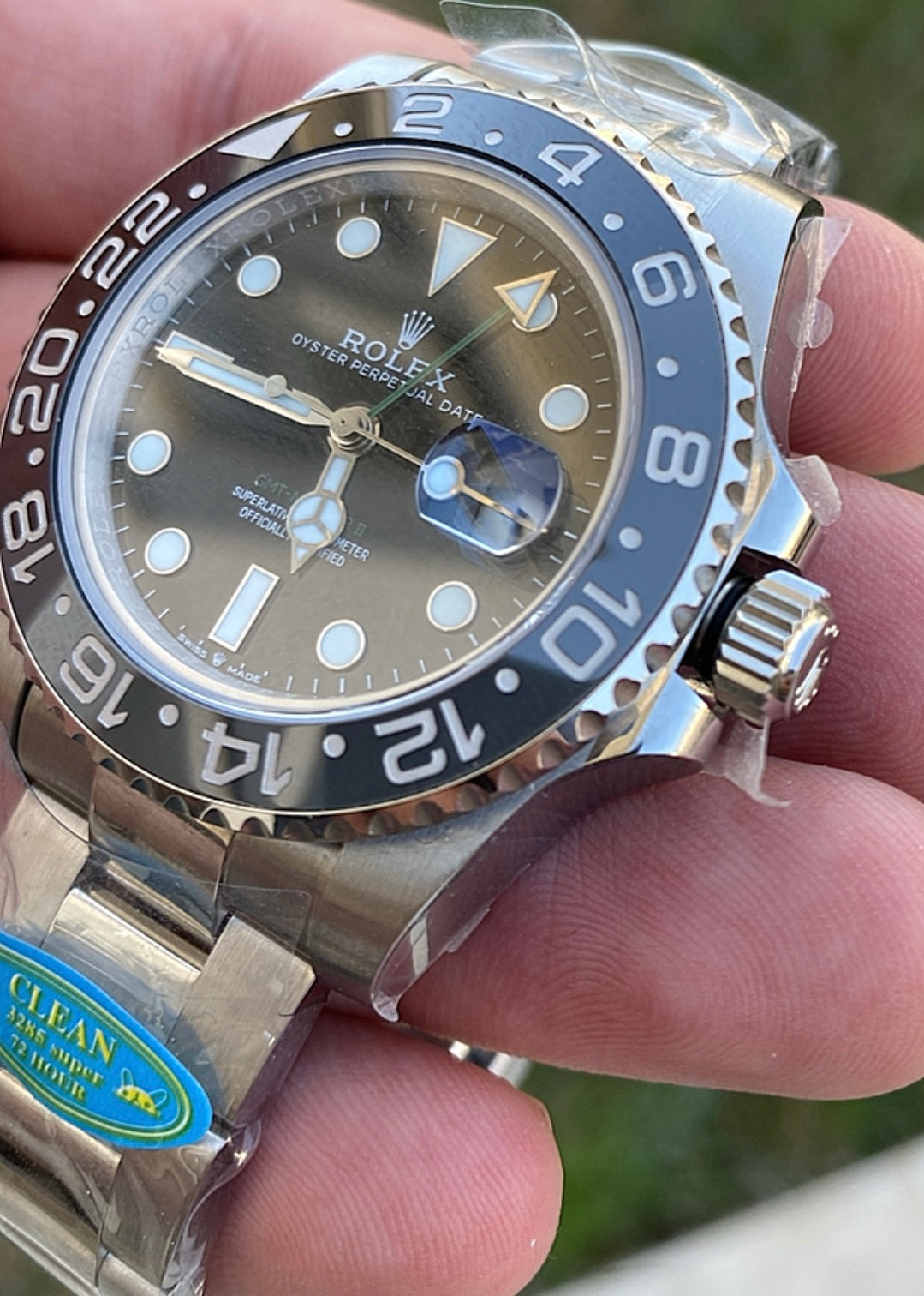 رولكس جي ام تي بروس وين ٢٠٢٤ كلين طبق الأصل