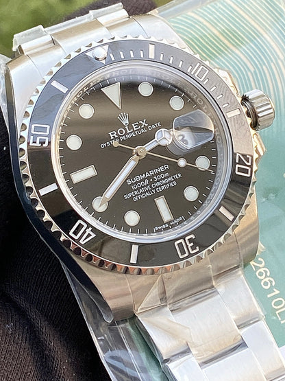 41 mm رولكس سبمارينر ديت ستانلس ستيل أسود