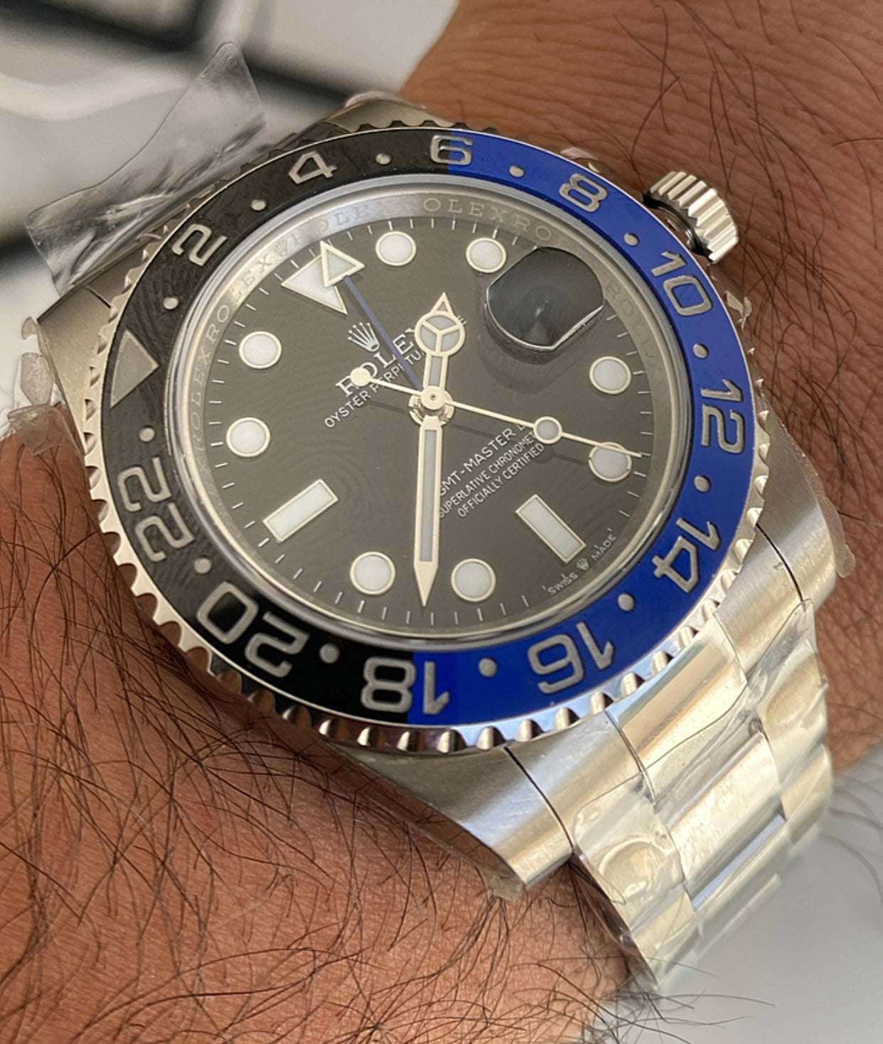 حبة واحدة فقط - رولكس جي ام تي باتمان كلين طبق الاصل