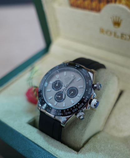 43 mm رولكس دايتونا باندا سلڤر سوبر كواليتي