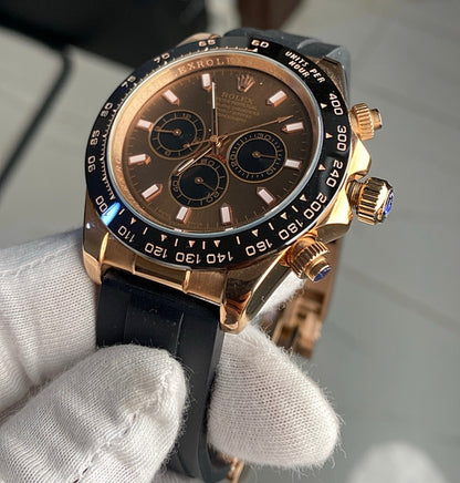 رواكس رولكس دايتونا شوكليت  ٢٠٢٤   مستعملة بحالة الجديد ماكينة سويسري