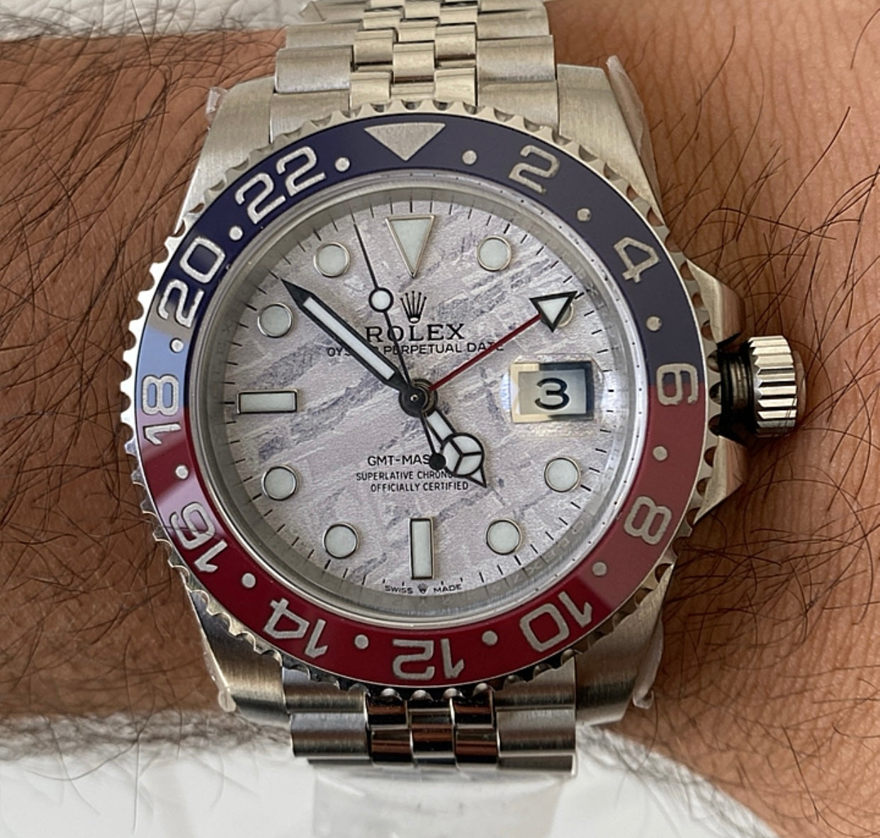 رولكس ببسي مينا ماربل - كلين مطابقة للأصلية ماكينة حركة سويسري