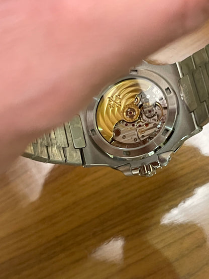 باتيك فيليب نوتلس نادرة جداً- مينا زيتوني بيزيل اوليڤ  زيتوني طبق الاصل اعلى جودة