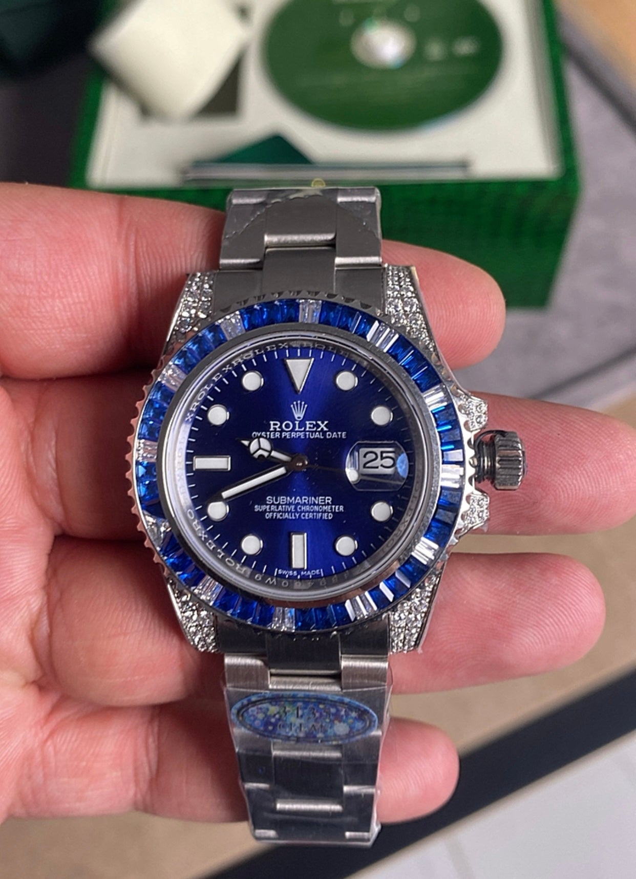 رولكس سابمارينر روبي ٢٠٠٨ - اول قطعة في العراق