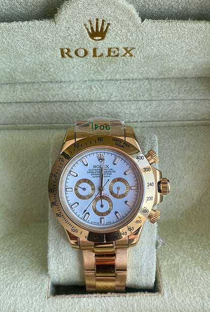 دايتونا ذهبي مينا ابيض - كلين تايتل