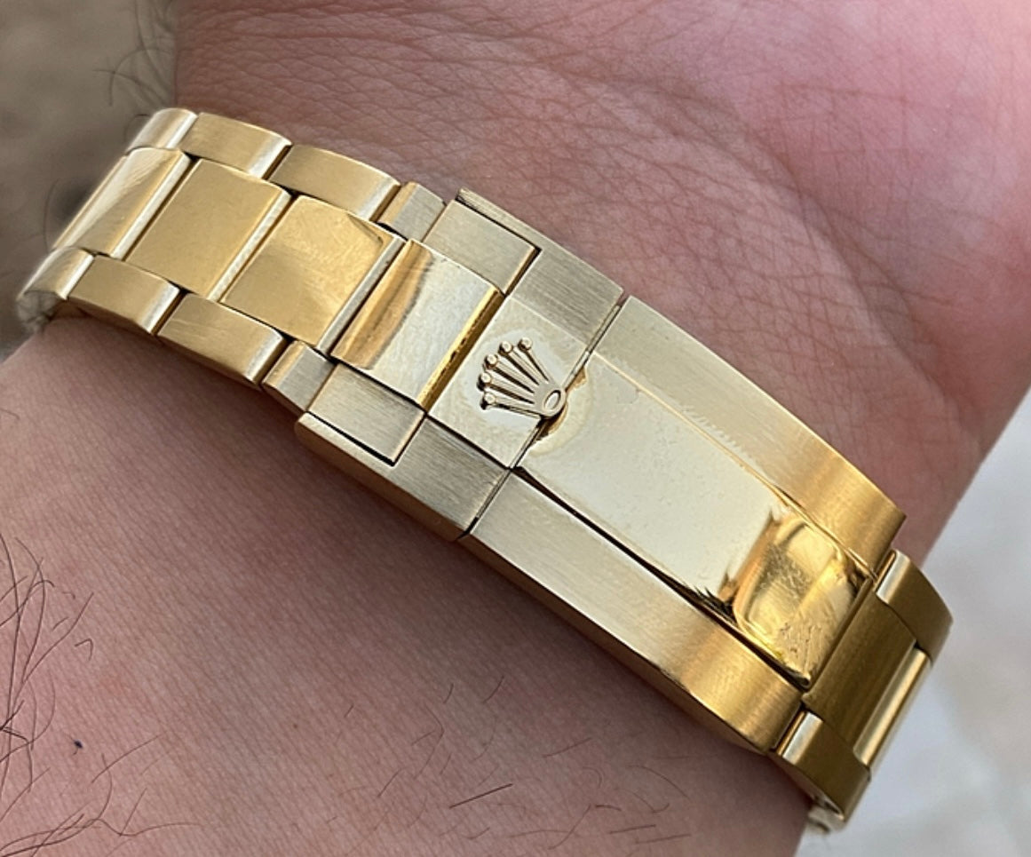 رولكس دايتونا يالو جولد - كلين طبق الاصل كوزمو جراف ماكينة حركة سويسري