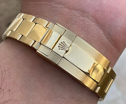 رولكس دايتونا يالو جولد - كلين طبق الاصل كوزمو جراف ماكينة حركة سويسري