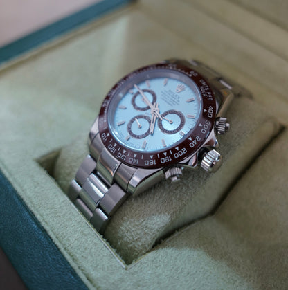 40 mm رولكس دايتونا كوزمو جراف بيزل بني