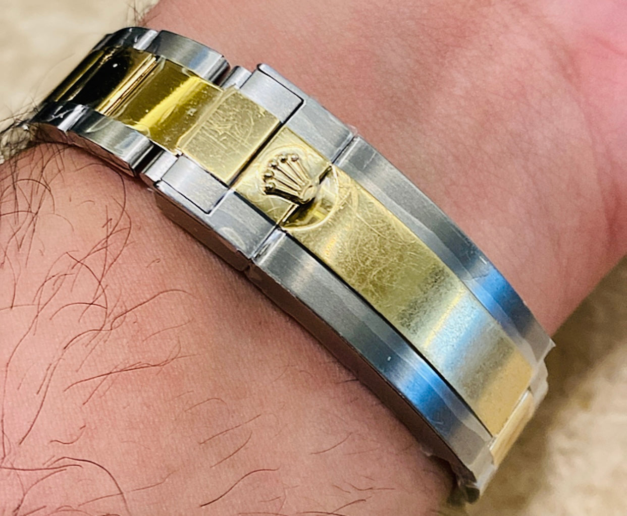 رولكس سابمارينر تو تون دايل و بيزيل ازرق - كلين طبق الاصل ماكينة سويسري