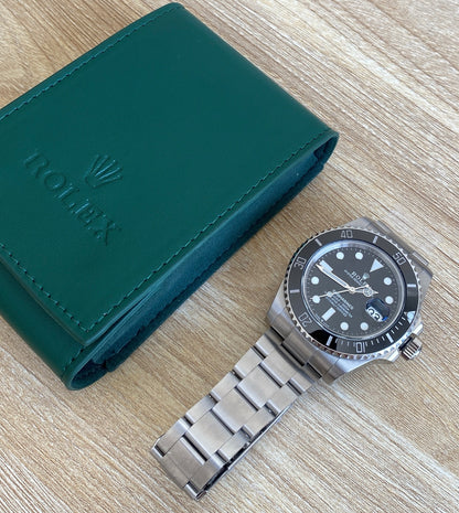 رولكس سابمارينر اسود ريفرنس جديد - كلين ماكينة سويسري و نفس المواد الخام متوفر قطععة مع كامل مرفقاتها