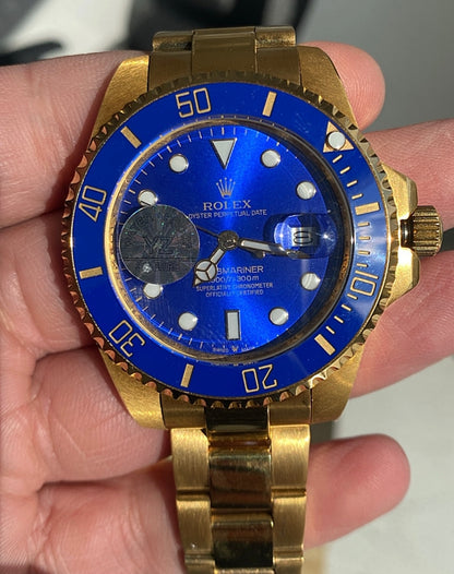 41 mm رولكس سابمارينر سميرف ذهبي - كلين تايتل
