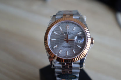 رولكس دايت جاست كلين - تو تون ٢٠٢٤ طبق الأصل طلاء ذهب عيار ١٨