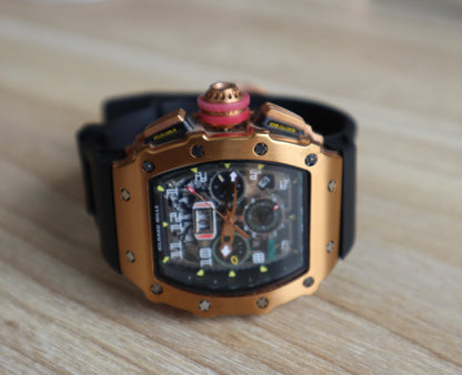 Richard Mille 11 Chronograph (ساعة نادرة جداً اصدار ٢٠٢١ مخصصة لمجمعين الساعات)