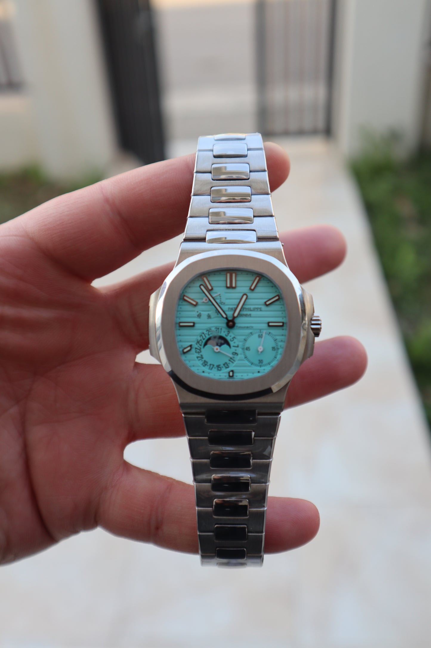 باتيك فيليب نوتلس تيفاني كلين طبق الاصل - موون فيز - حبة واحدة