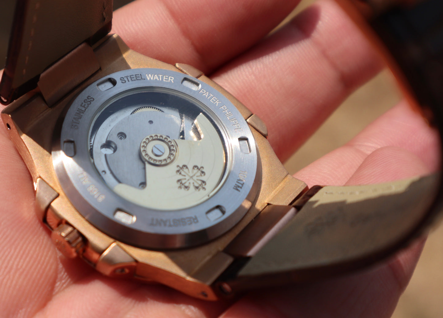 PATEK PHILIPPE RUBY - باتيك فيليب كابتشينو روبي حبة وحدة فقط