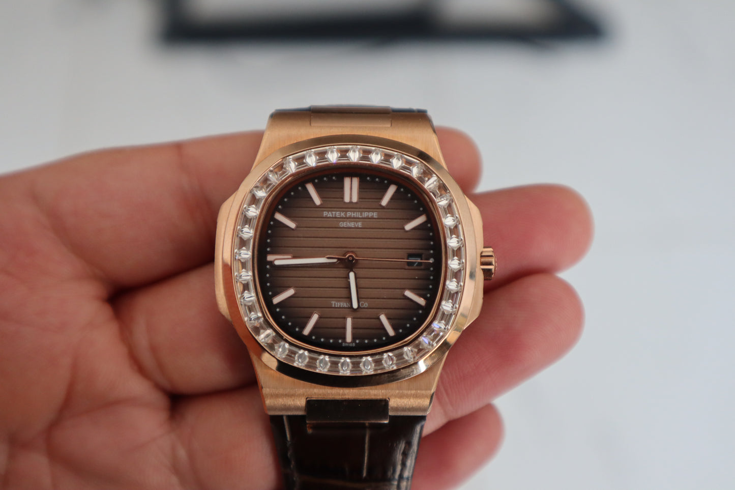 PATEK PHILIPPE RUBY - باتيك فيليب كابتشينو روبي حبة وحدة فقط