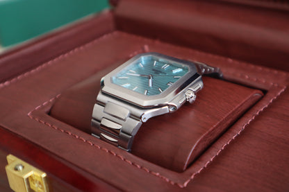 باتيك فيليب كيوبيتوس تيفاني بلو ٢٠٢٤ - الساعة طبق الأصل لا يمكن تميزها عن الأصلي