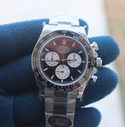 رولكس دايتونا كوزموجراف - تصميم نادر اصدار خاص - كلين طبق الأصل ماكينةسويسري بيزيل سيراميك