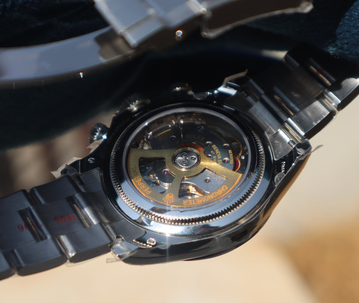 رولكس دايتونا كوزموجراف - تصميم نادر اصدار خاص - كلين طبق الأصل ماكينةسويسري بيزيل سيراميك