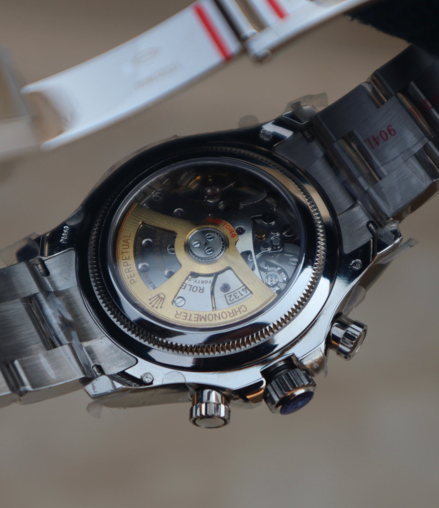 رولكس دايتونا كوزموجراف - تصميم نادر اصدار خاص - كلين طبق الأصل ماكينةسويسري بيزيل سيراميك