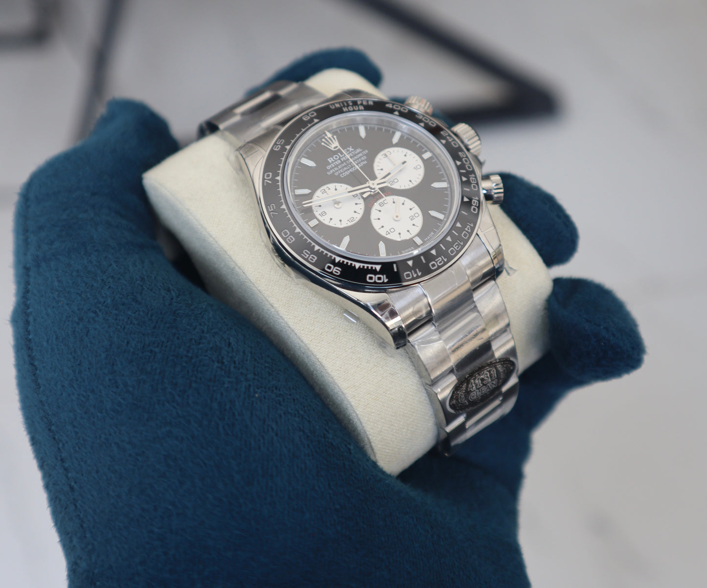 رولكس دايتونا كوزموجراف - تصميم نادر اصدار خاص - كلين طبق الأصل ماكينةسويسري بيزيل سيراميك