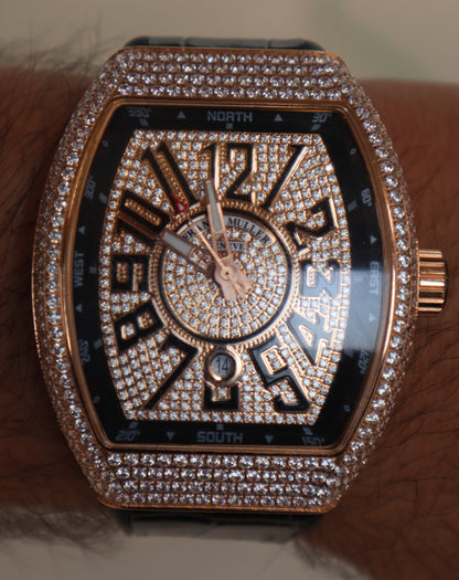 فرانك مولر روز جولد دايموند - كلين طبق الأصل حبة واحدة