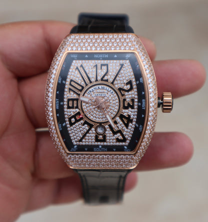 فرانك مولر روز جولد دايموند - كلين طبق الأصل حبة واحدة