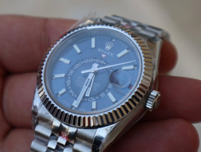 رولكس سكاي دولر مينا ازرق - جراند ماستر