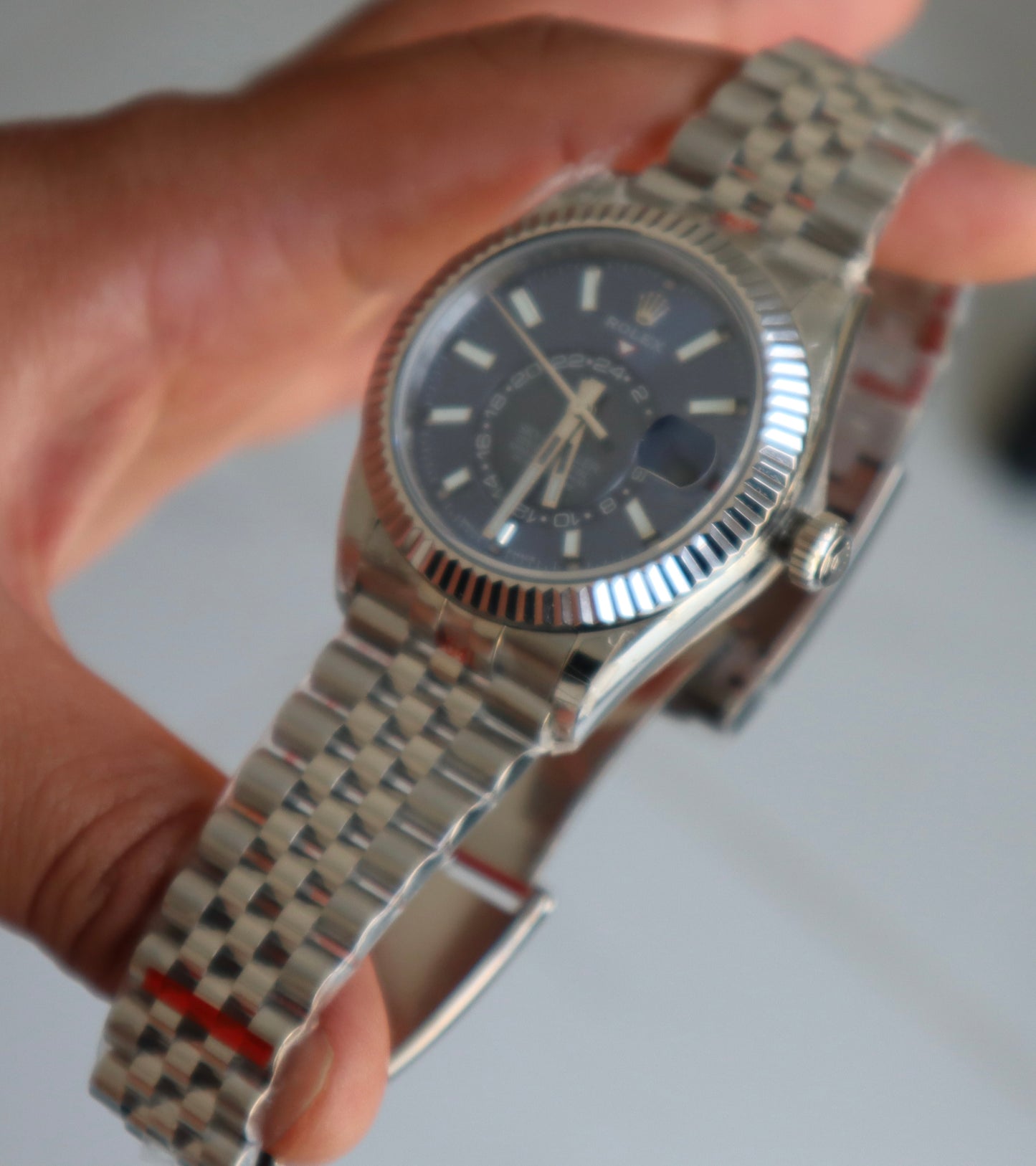 رولكس سكاي دولر مينا ازرق - جراند ماستر