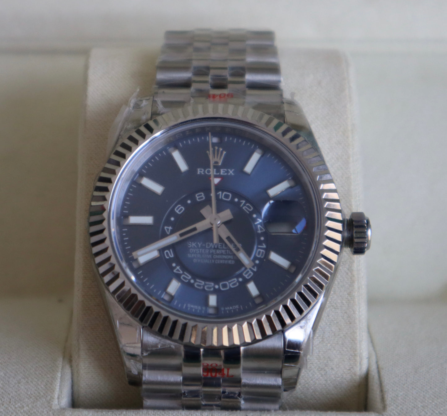 رولكس سكاي دولر مينا ازرق - جراند ماستر