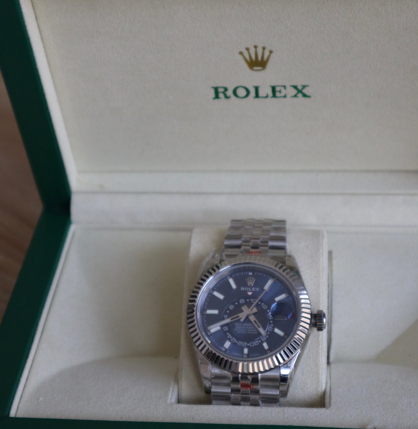 رولكس سكاي دولر مينا ازرق - جراند ماستر