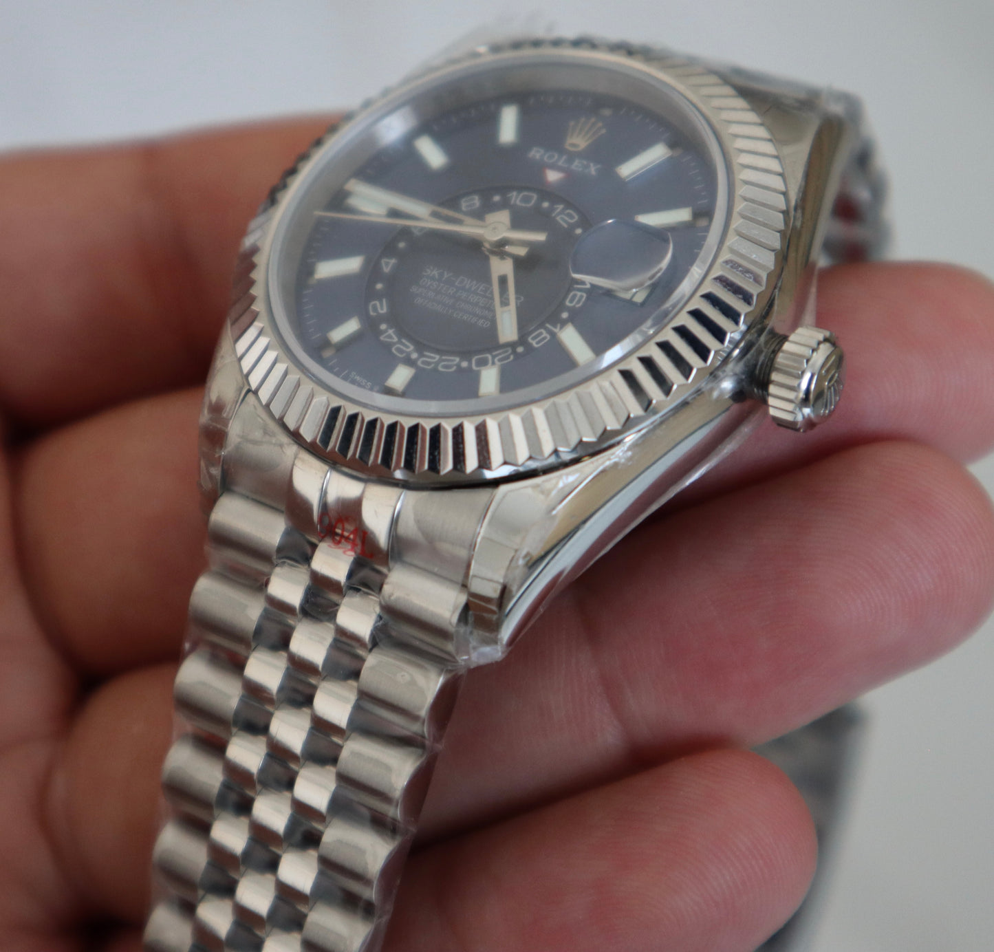 رولكس سكاي دولر مينا ازرق - جراند ماستر