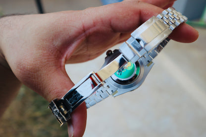 السعر بالاردني ٥٥٠ رولكس باتمان باتمان ستراب جوبلي - نسخة طبق الأصل - بيزل سيراميك - تعقيدة جي ام تي