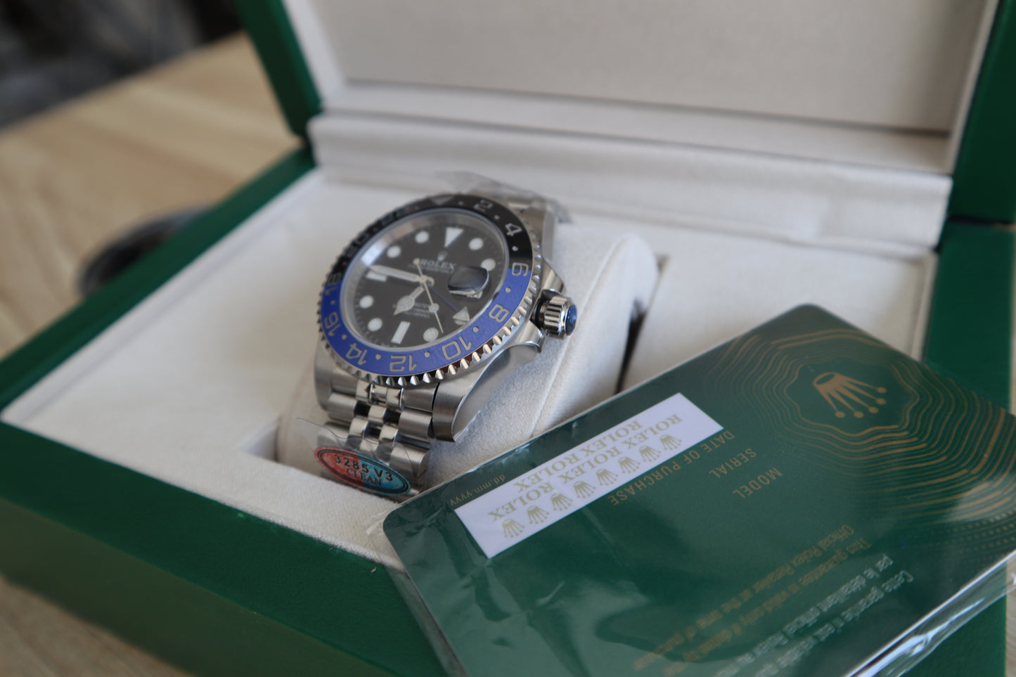 السعر بالاردني ٥٥٠ رولكس باتمان باتمان ستراب جوبلي - نسخة طبق الأصل - بيزل سيراميك - تعقيدة جي ام تي