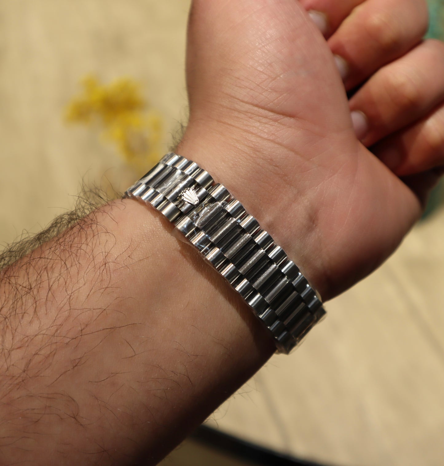 Clean Rolex DayDate Olive Dial - حبة واحدة في العراق كلين طبق الأصل