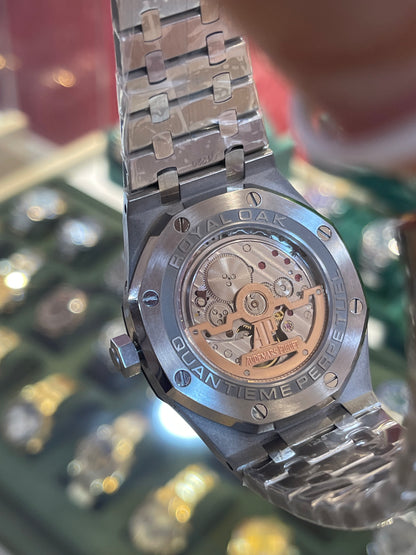 AP RPYAL OAK كلين طبق الاصل بكامل التعقيده قطعه واحده