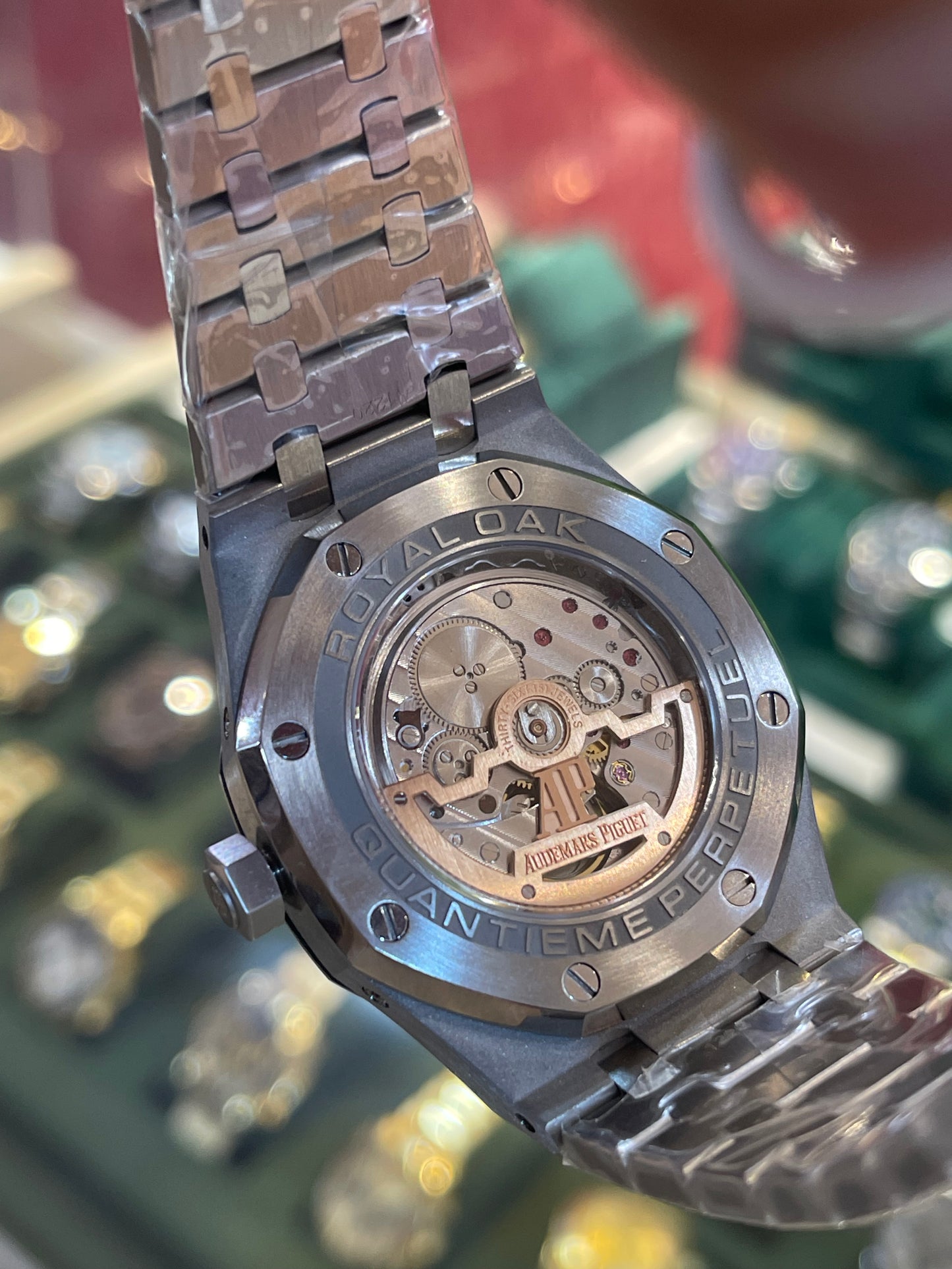 AP RPYAL OAK كلين طبق الاصل بكامل التعقيده قطعه واحده