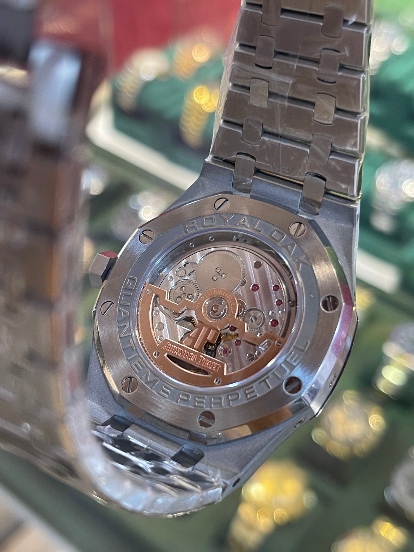 AP RPYAL OAK كلين طبق الاصل بكامل التعقيده قطعه واحده